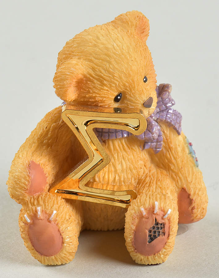Beta Is for Bears-Cherished Teddies Sigma - No Box by Enesco-1