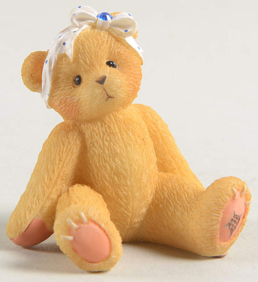 Little Sparkles Miniatures September-Sapphire - No Box by Enesco-1