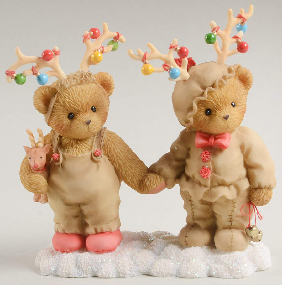 Cherished Teddies Christmas Darryl&Susie-Aren't We Dear? - No Box by Enesco-1