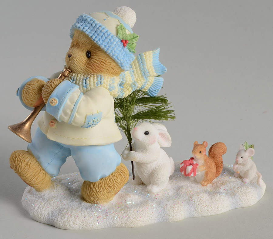 Cherished Teddies Christmas Kerry-Carry A Song In Your Heart And  - Boxed by Enesco-1