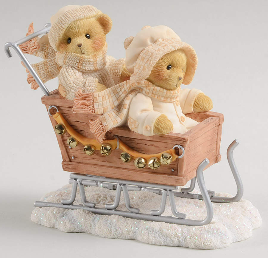 Cherished Teddies Christmas Fran & Vinny  - Boxed by Enesco-1