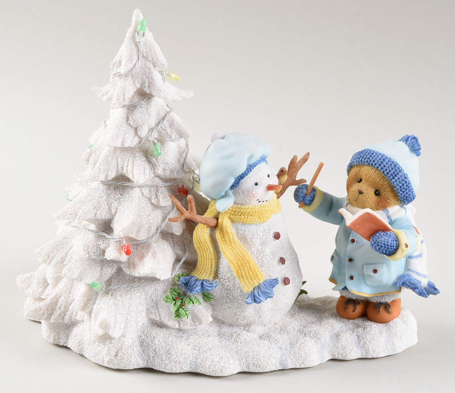 Cherished Teddies Christmas Maddy-May Your Heart Sing With Christmas - Boxed by Enesco-1