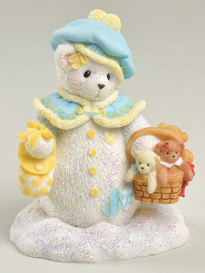 Cherished Teddies Snow Bears Georgina-There's Snow Bear Like You - Boxed by Enesco-1