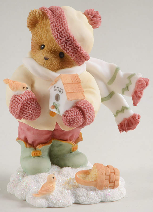 Cherished Teddies Annual Figurine Lowell-The Warmth Of A Home - No Box Nb2010 by Enesco-1
