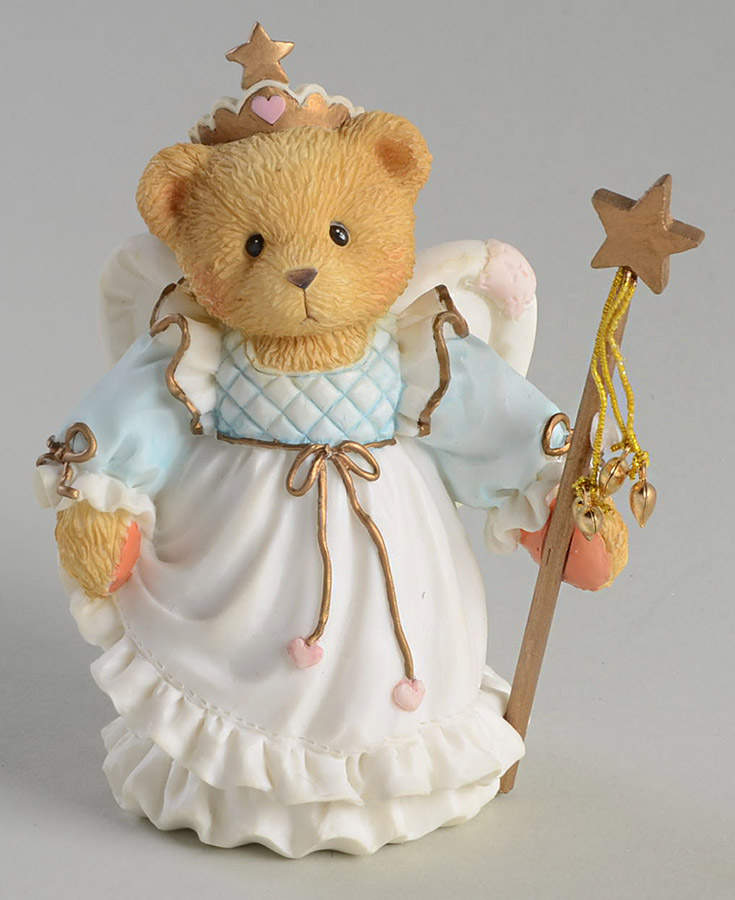 Adoption Center Exclusives-Cherished Teddies Kittie-You Make Wishes Come True - Boxed by Enesco-1