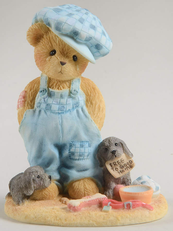Adoption Center Exclusives-Cherished Teddies Lewis-Though We Must Part,You're Still I - Boxed by Enesco-1