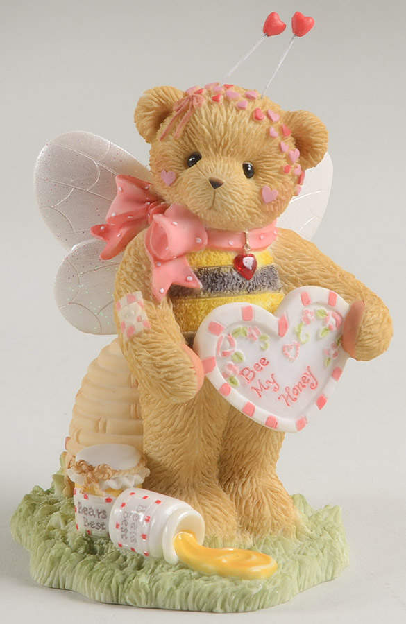 Cherished Teddies Valentine's Trinity - Bee My Honey - Boxed by Enesco-1