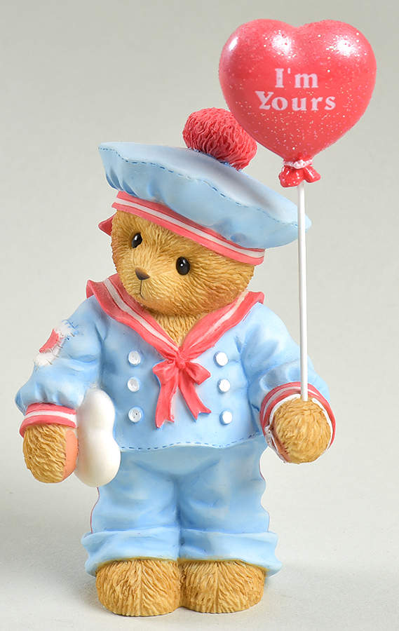 Cherished Teddies Valentine's Avery-You'Ll Always Be My First Mate - No Box by Enesco-1
