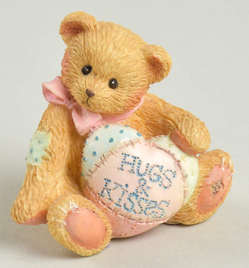 Cherished Teddies Valentine's Hugs And Kisses - No Box by Enesco-1