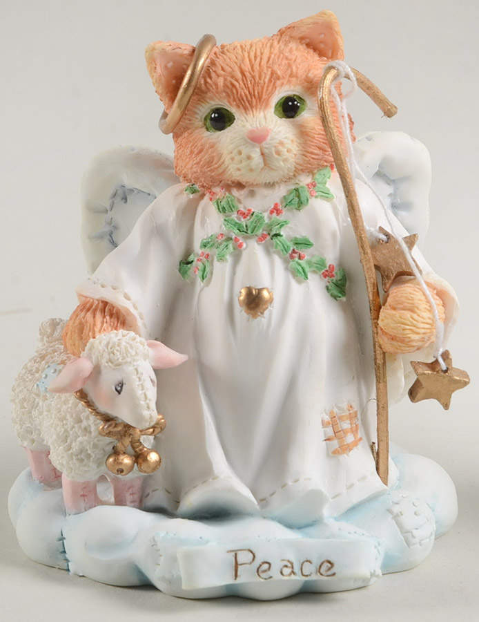 Calico Kittens Christmas Peace On Earth  - Boxed by Enesco-1
