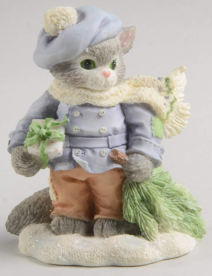 Calico Kittens Christmas Oh Tannenbaum - Boxed by Enesco-1