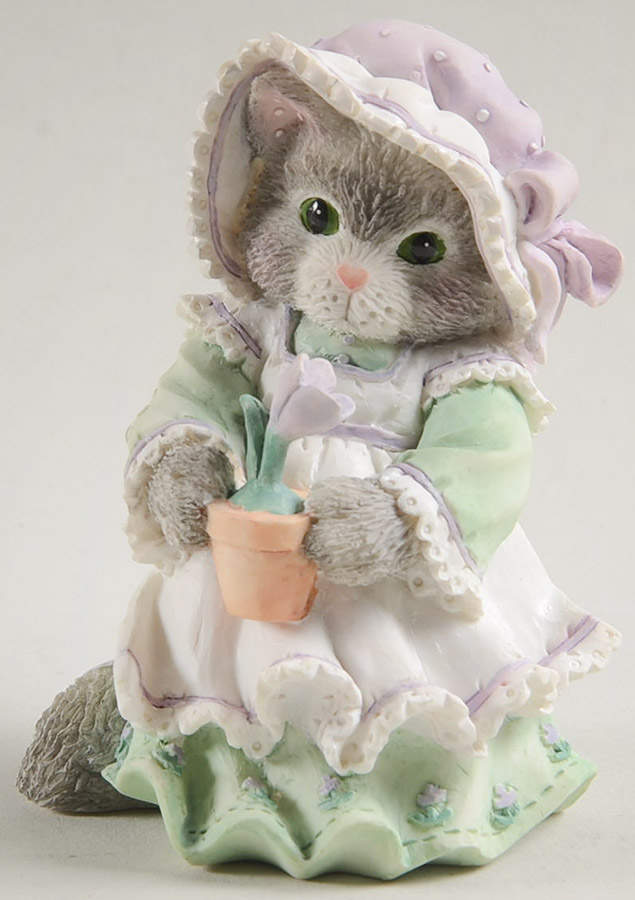 Calico Kittens Easter Love Blooms Fur-Ever - Boxed by Enesco-1