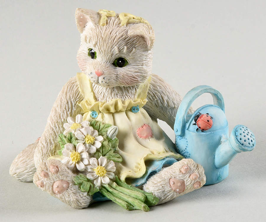 Calico Kittens Easter Planting The Seeds Of Friendship - No Box by Enesco-1