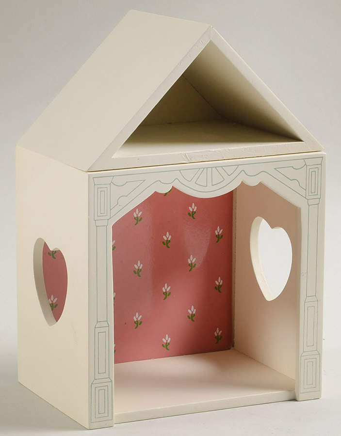 Down Petticoat Lane Wood Shadowbox-Dollhouse Display - No Box by Enesco-1