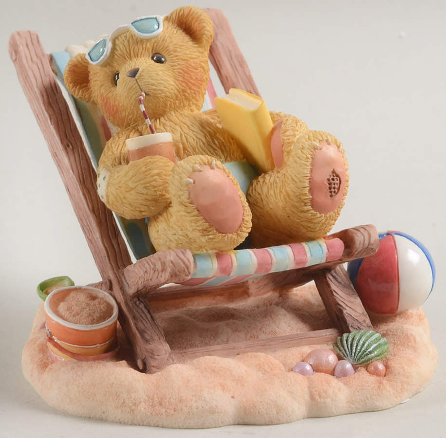 International Limited Editions-Cherised Teddies Ron-Enjoy The Simple Comforts In Life - Boxed by Enesco-1