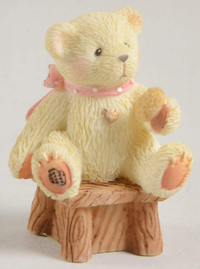 Tiny Treasured Teddies Bear In Chair  - Boxed by Enesco-1