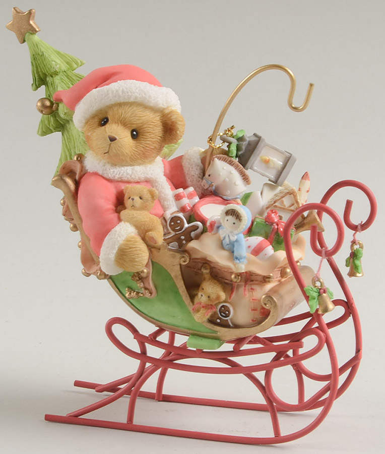Santa Series Nate - Santas Sleigh Is On Its Way - No Box by Enesco-1