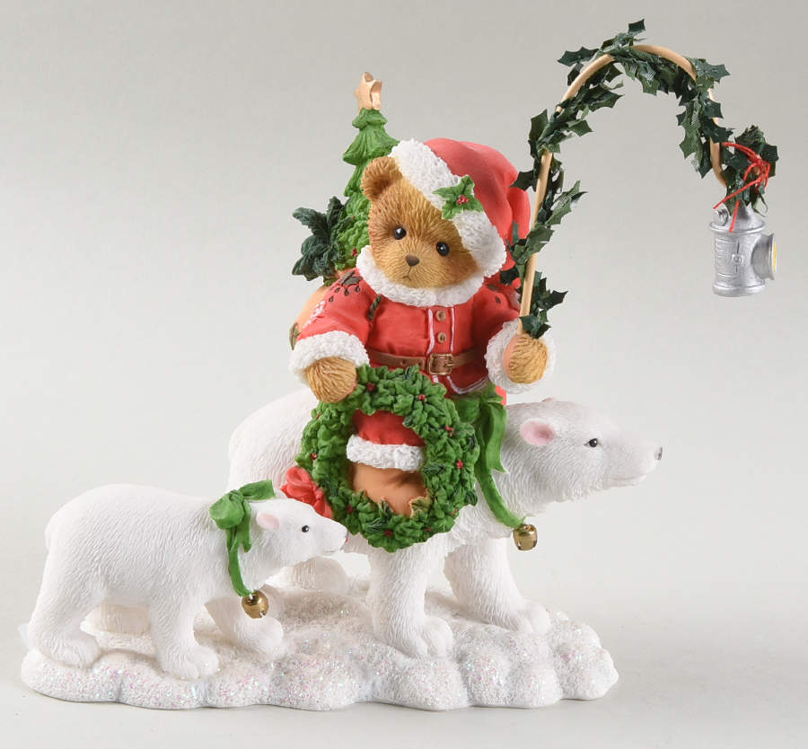 Santa Series Brenden - A Winter Journey With Friends - No Box by Enesco-1