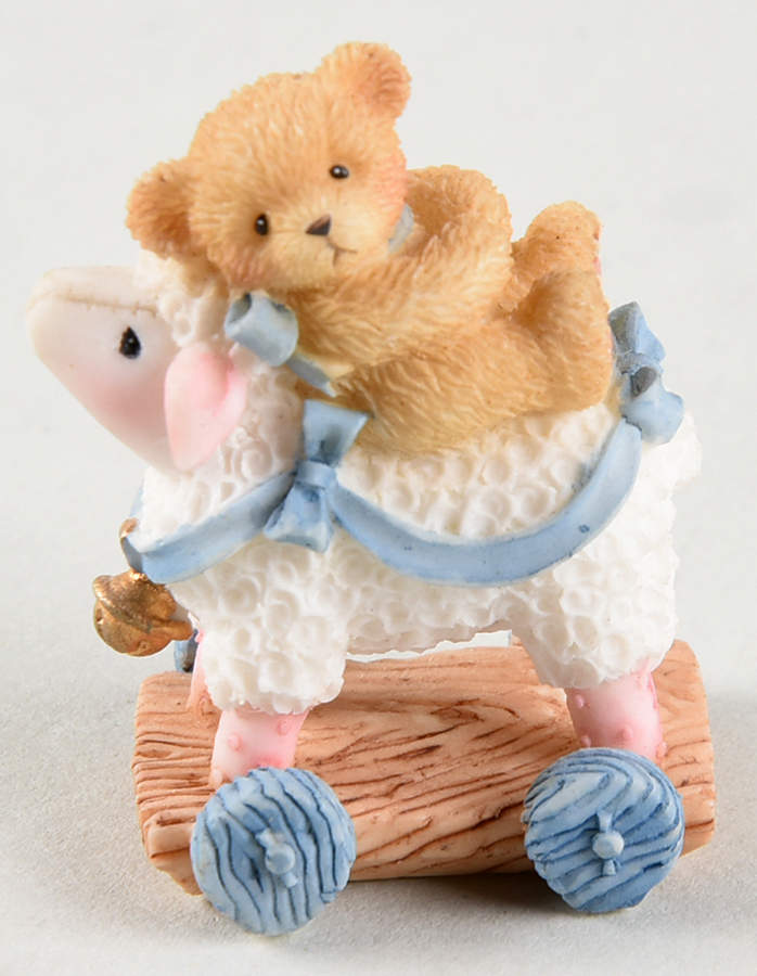 Antique Toys-Cherished Teddies A Friend Is An Answered Prayer - Boxed by Enesco-1
