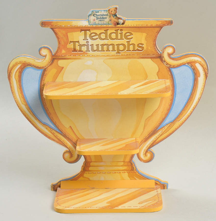 Teddie Triumphs Display - Display Rack Wood by Enesco-1