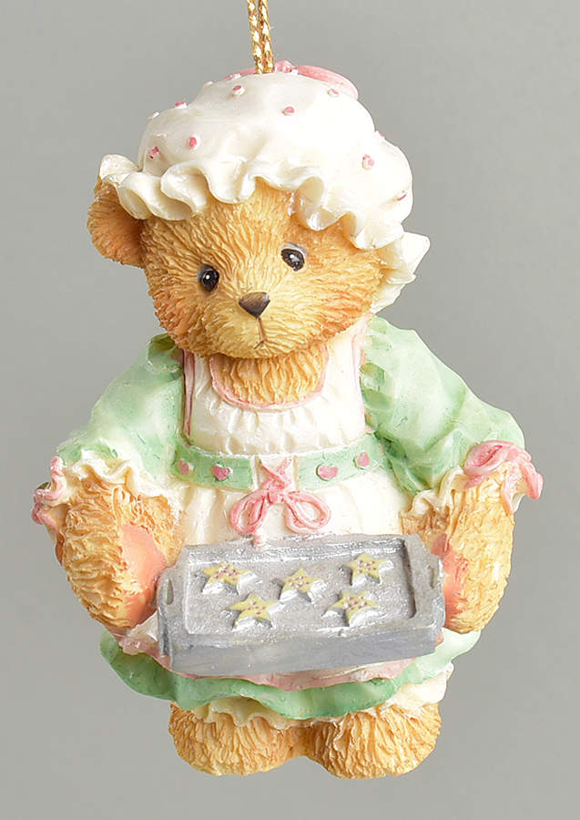 Santa's Workshop Mrs. Claus/Girl Holding Tray Of Cookies - No Box by Enesco-1