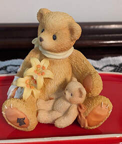 Blossoms of Friendship-Cherished Teddies Lily-Lilies Bloom With Petals Of Hope - Boxed by Enesco-1