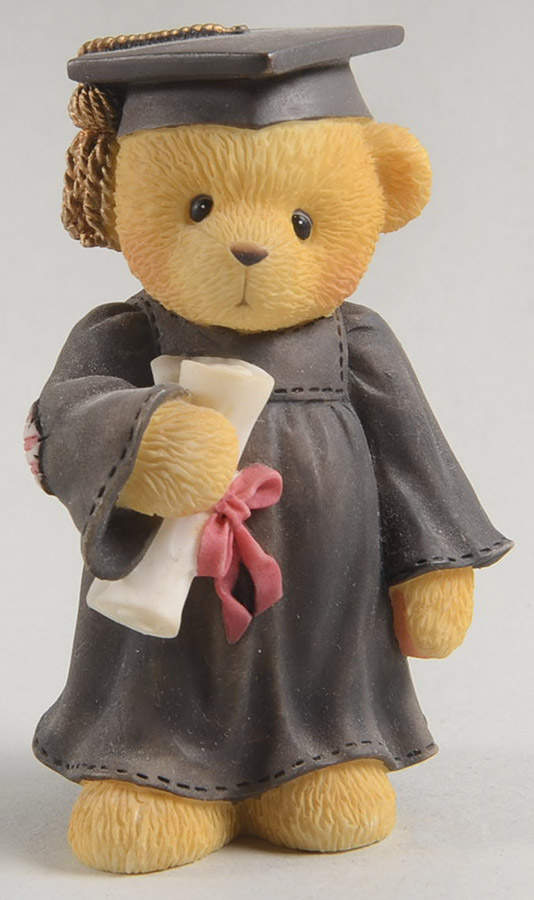 Cherished Teddies Avon Exclusives Graduation-Always Put Yur Best Paw - Boxed by Enesco-1