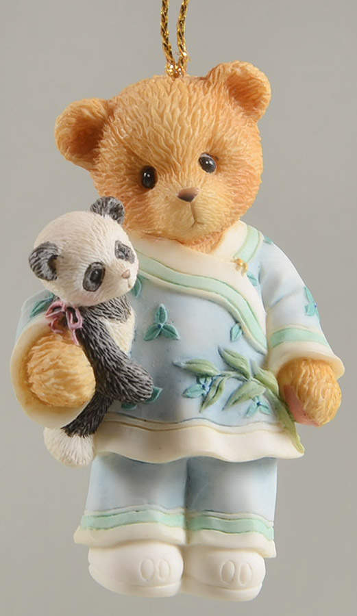 Across the Seas-Cherished Teddies Chinese Boy - Boxed by Enesco-1