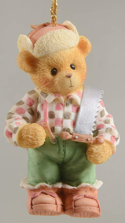 Across the Seas-Cherished Teddies Canadian Boy - No Box by Enesco-1