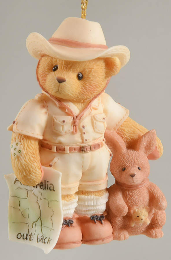 Across the Seas-Cherished Teddies Australian Boy - Boxed by Enesco-1