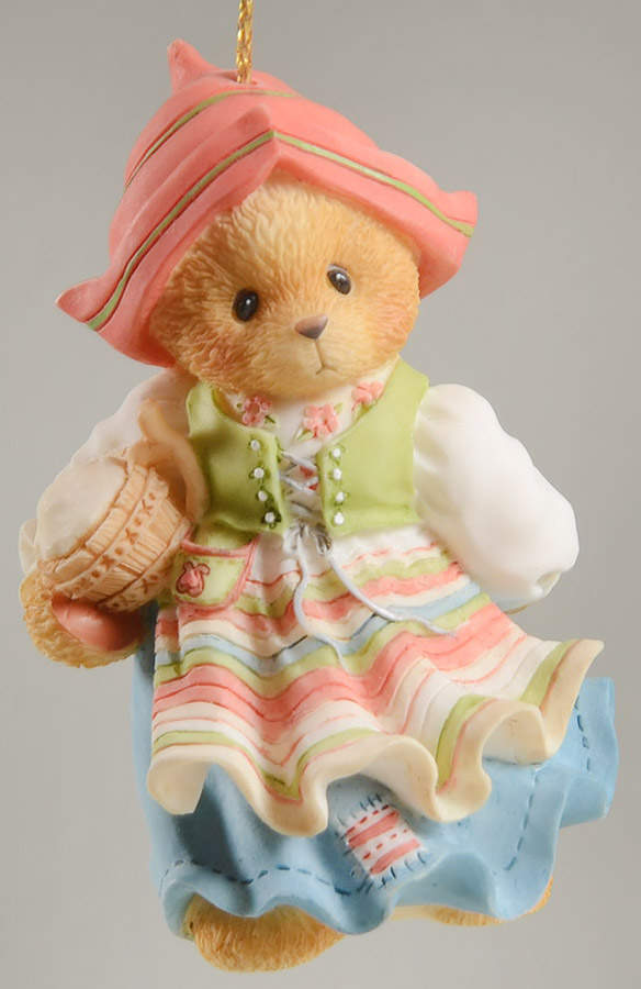 Across the Seas-Cherished Teddies Swedish Girl - No Box by Enesco-1