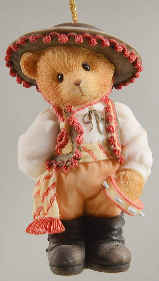 Across the Seas-Cherished Teddies Spanish Boy - Boxed by Enesco-1