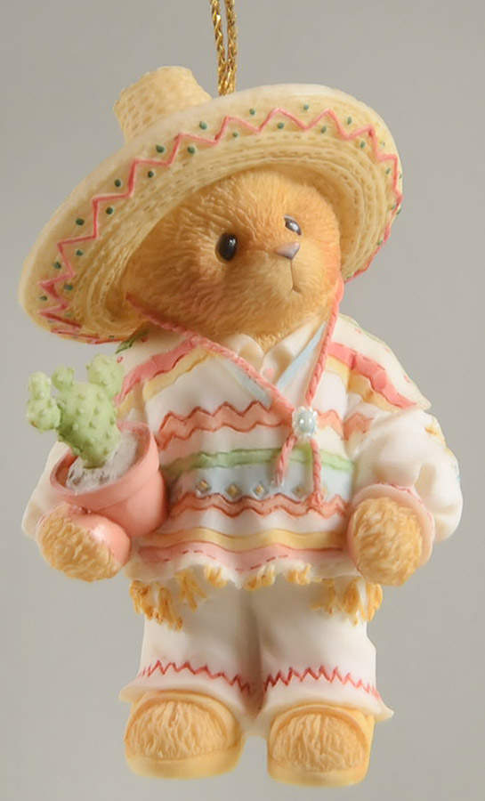 Across the Seas-Cherished Teddies Mexican Boy - Boxed by Enesco-1