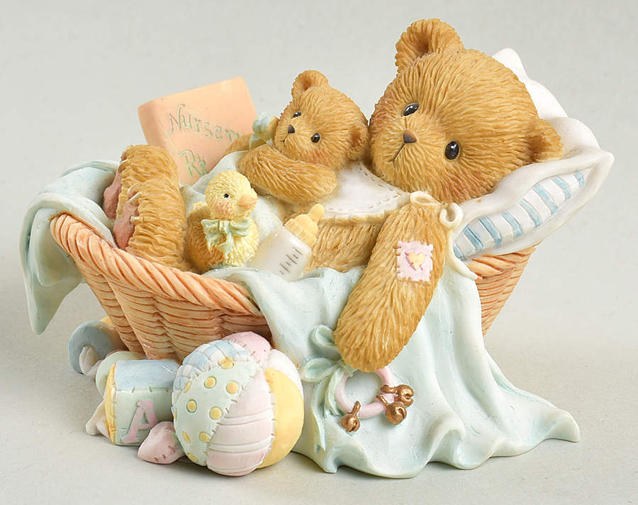 Family Cherished Teddies A Baby Is The Sweetest Blessing - No Box by Enesco-1