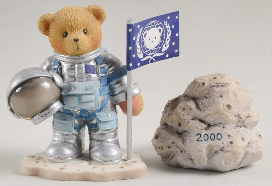International Exclusive Editions-Cherised Teddies Neil-One Small Step For Love-One Giant - Boxed by Enesco-1