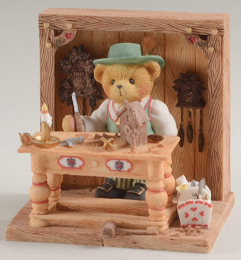 International Exclusive Editions-Cherised Teddies Jakob-You'Ll Be My Friend 'Till The End  - Boxed by Enesco-1