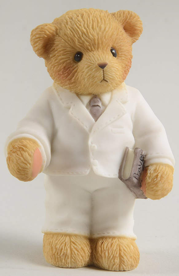 Teddies To Cherish - Sentiments First Communion-Boy - No Box by Enesco-1