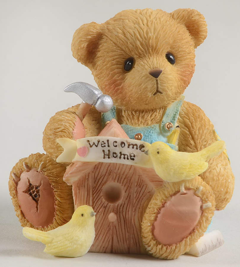 Teddies To Cherish - Sentiments Welcome Home - Boxed by Enesco-1