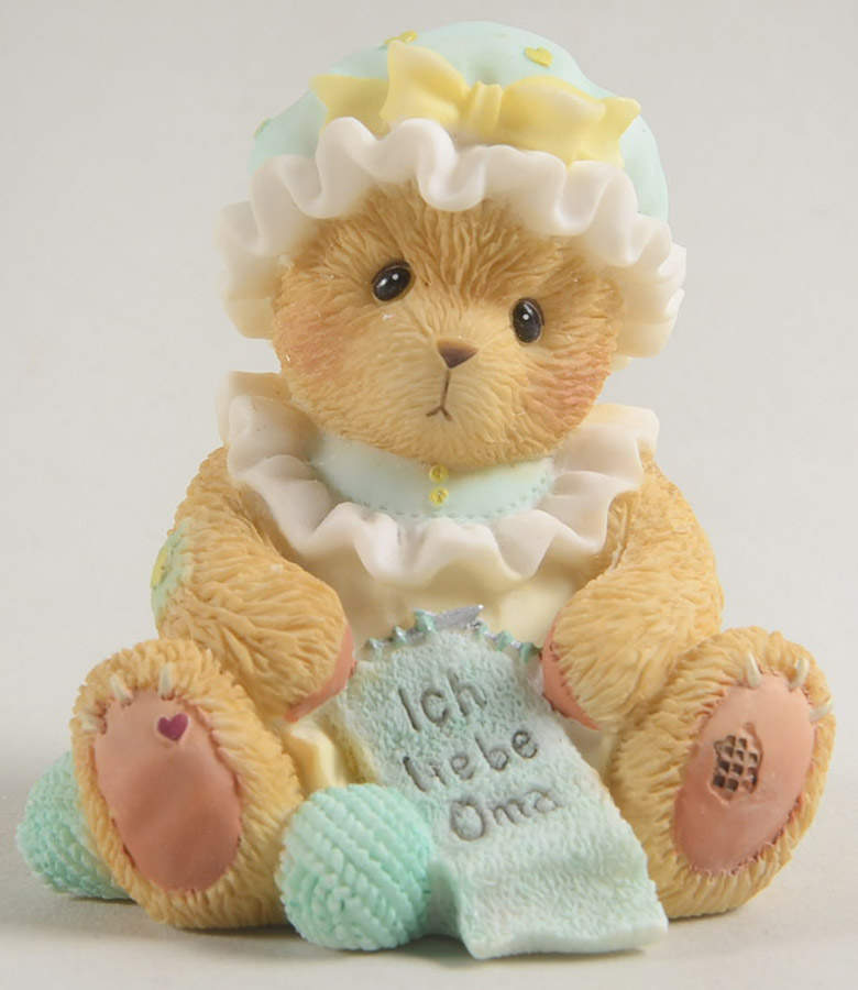 Teddies To Cherish - Sentiments Ich Liebe Oma -German - No Box by Enesco-1
