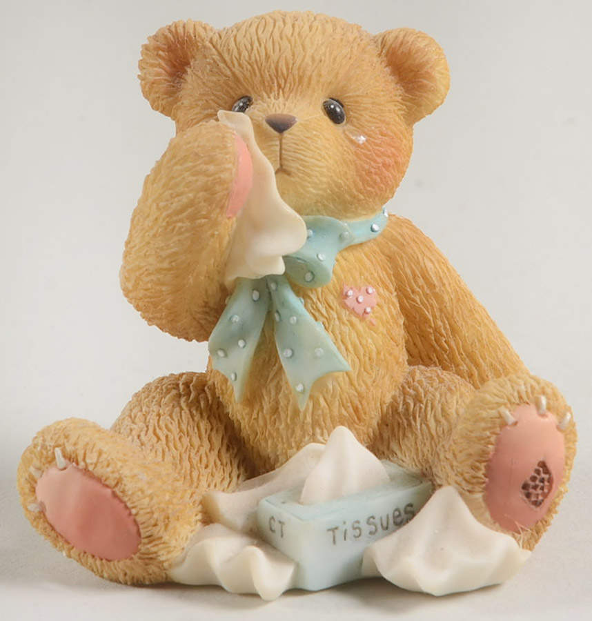 Teddies To Cherish - Sentiments Miss You - Boxed by Enesco-1