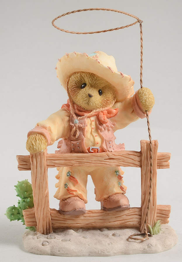 Cherished Teddies Western Bears Tex-Howdy My Cherished Chap - Boxed by Enesco-1