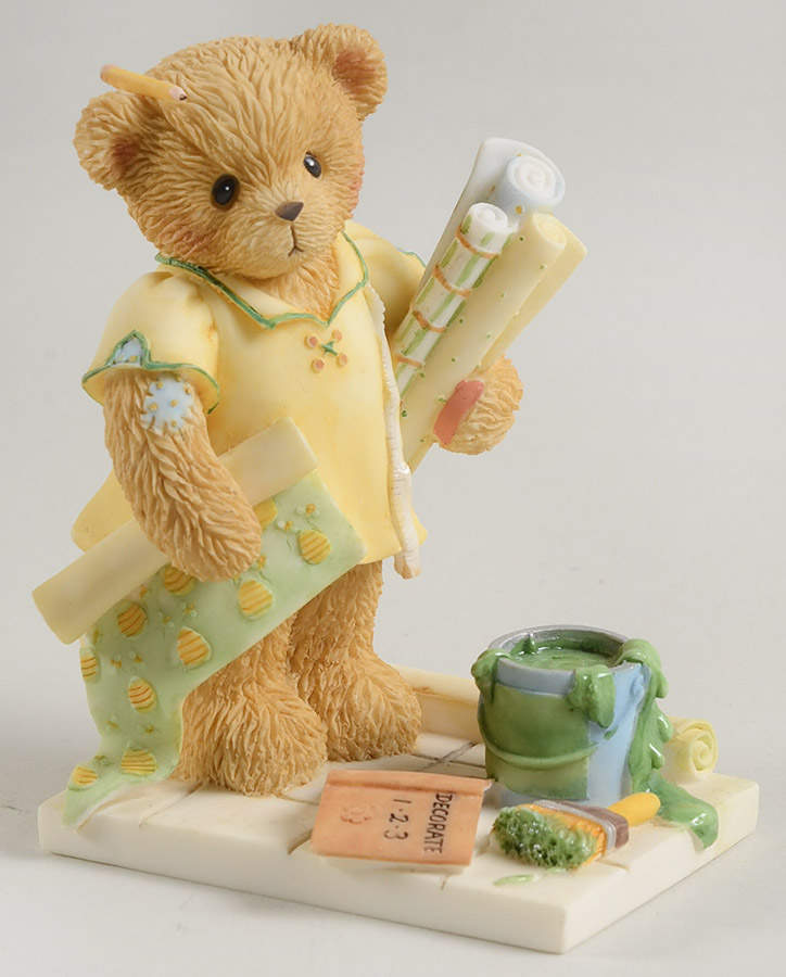 Cherished Teddies Bear Business Laurel-You'Ve Decorated My World With Lo - No Box by Enesco-1