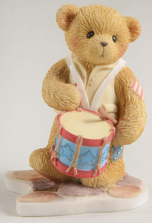 Patriotic Bears Grant-Ready To Answer Freedom's Call - No Box by Cherished Teddies-1