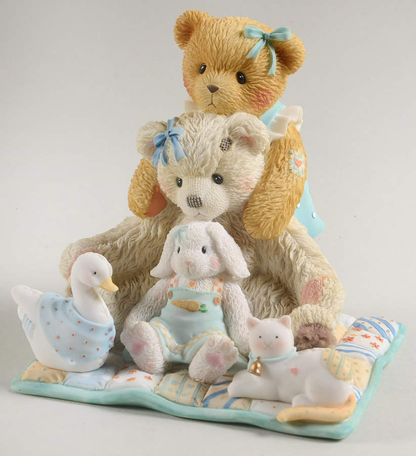 Cherished Retailer Exclusive Chrissy & Friends-It's Great When You Ha - Boxed by Enesco-1