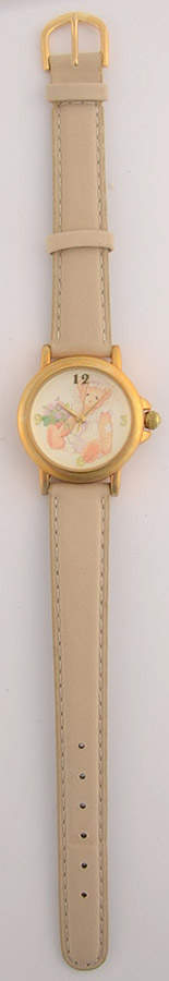 Cherished Teddies Watches Teddy Bear With Flowers - With Box by Enesco-1