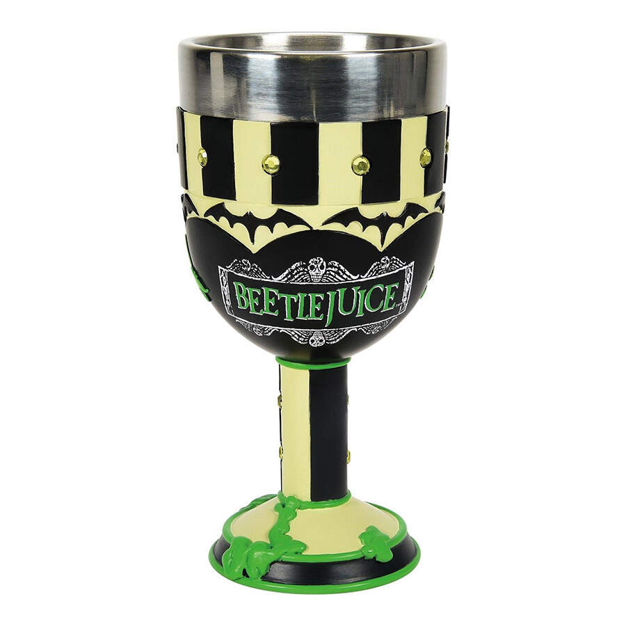 Beetlejuice Goblets Beetlejuice - Title Goblet - Boxed by Enesco-1