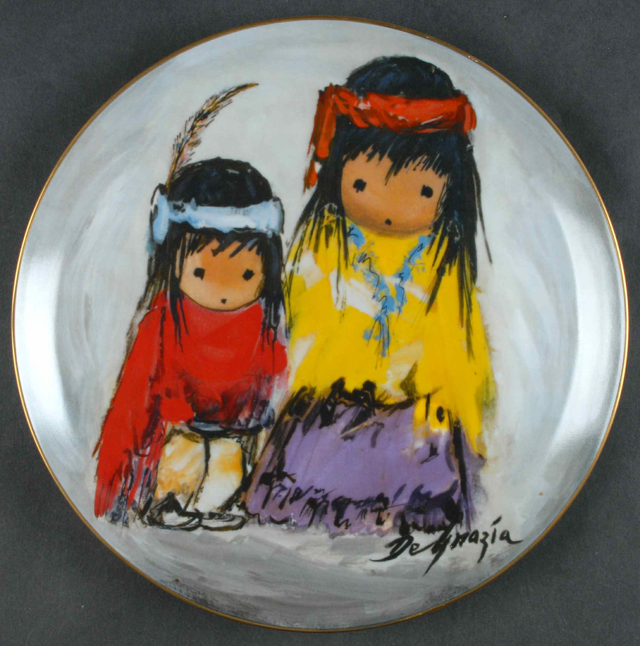 De Grazia Children Wondering - No Box by Fairmont Collectible-1