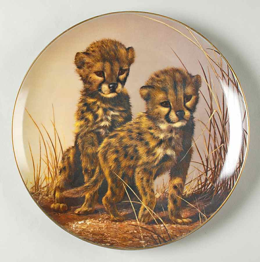 Beautiful Cats of the World Elisheba's Cubs-Cheetah - Boxed by Fairmont Collectible-1