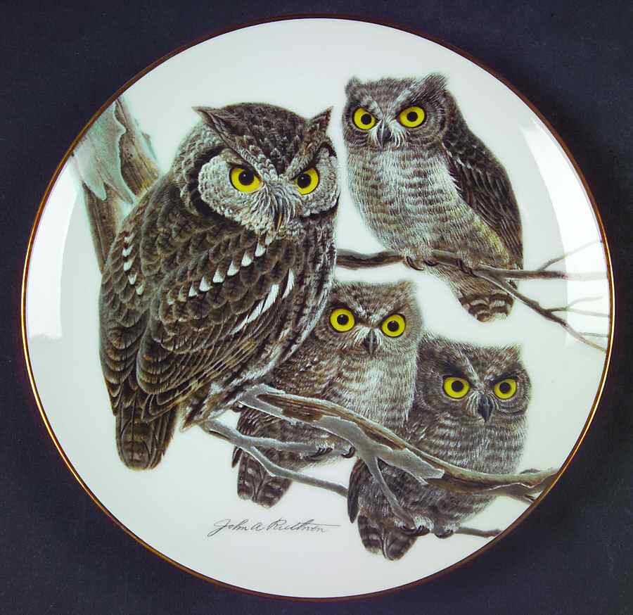 Feathered Friends Screech Owls - Boxed by Fairmont Collectible-1