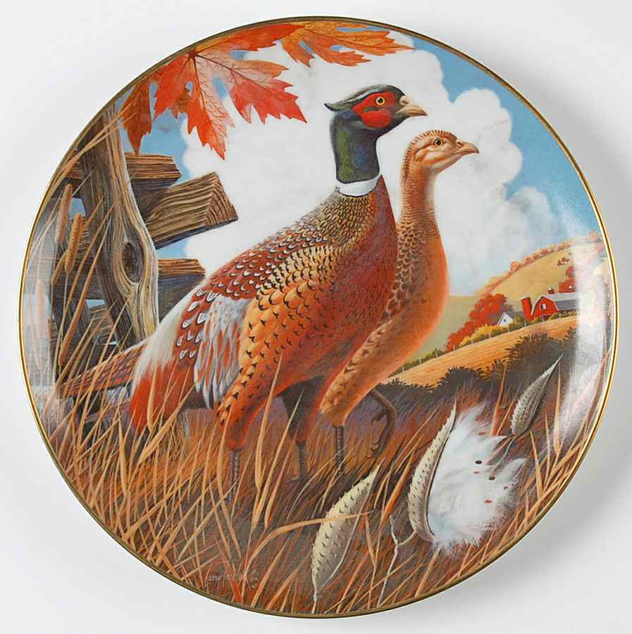 World of Game Birds American Autumn - Ring-Necked Pheasant - No Box by Fairmont Collectible-1